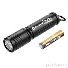 Olight I3E EOS 90 Lumen Keychain LED Flashlight - 1x AAA (Black)